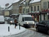 Clermont/Oise : de la neige en gros flocon ce lundi