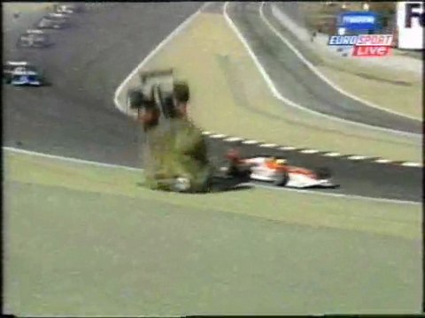 CART laguna seca 2001 Massive crash Servia
