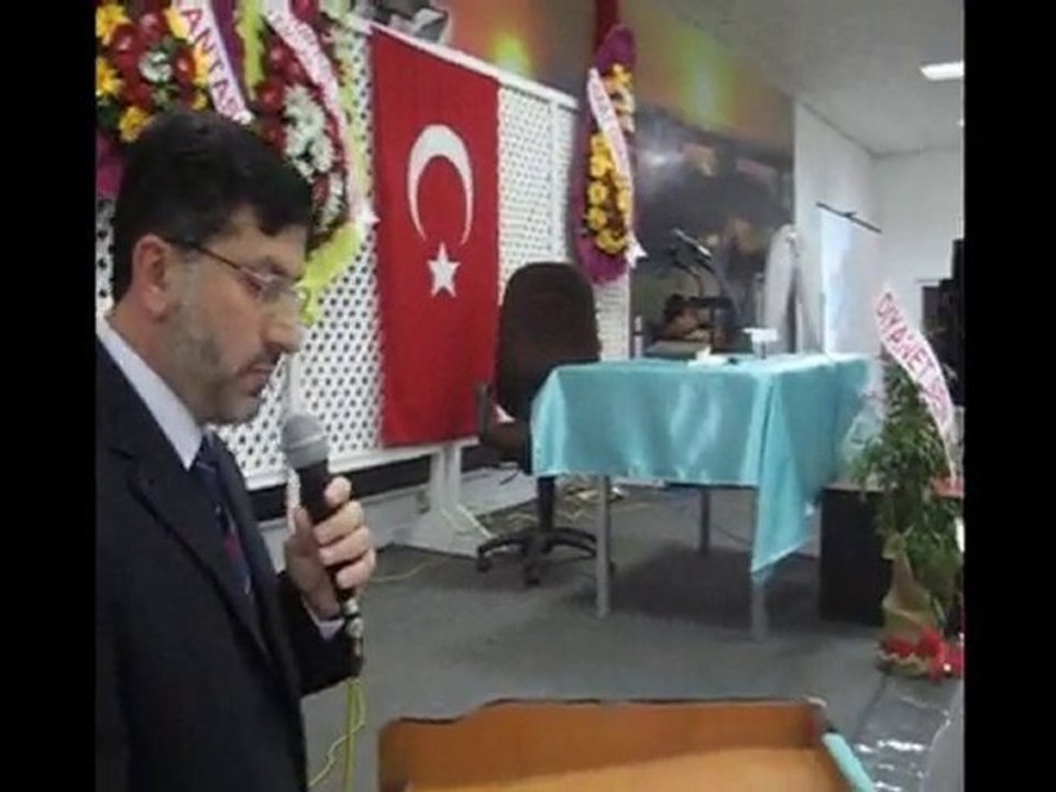Hüseyin baş açılış konuşması