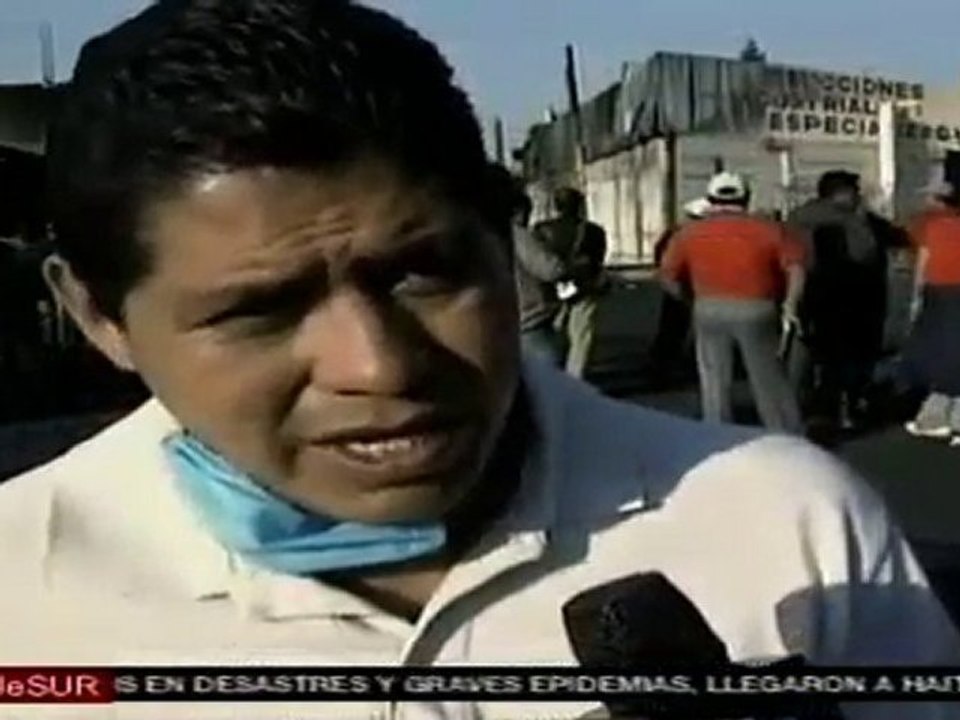 Explosión de oleoducto San Martín Texmelucan