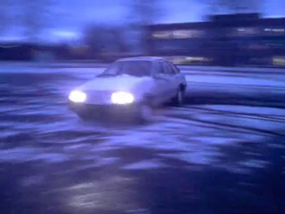 Test snow drift