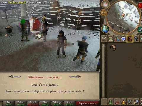 runescape walkthrough évènement de noël 2010. Kröm!
