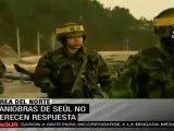 Corea del Norte cree que las maniobras de Seúl no merecen respuesta