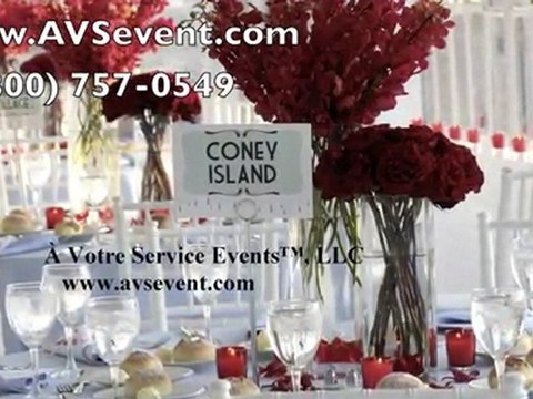 New York Wedding Planner Uses Red Wedding Flowers