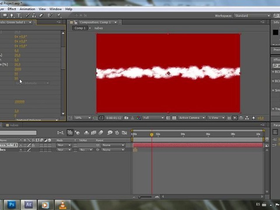 Cielo con nubes en 2.5D - Tutorial After Effects