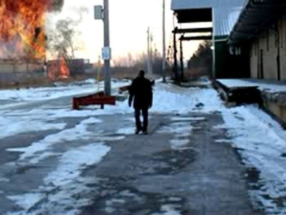after effects axplosion after  burning fabric