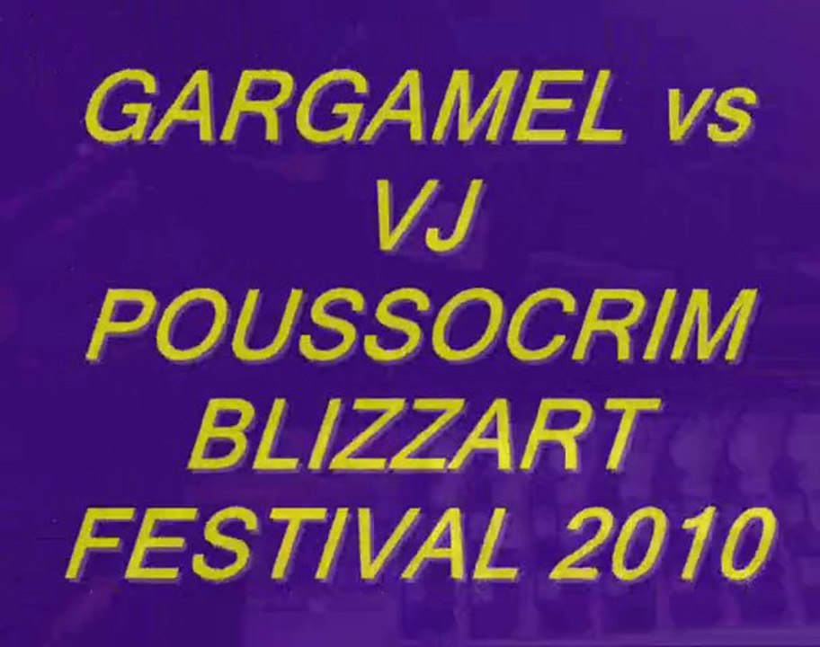 Gargamel et VJ Poussocrim Blizzart Festival 2010 à Ciral