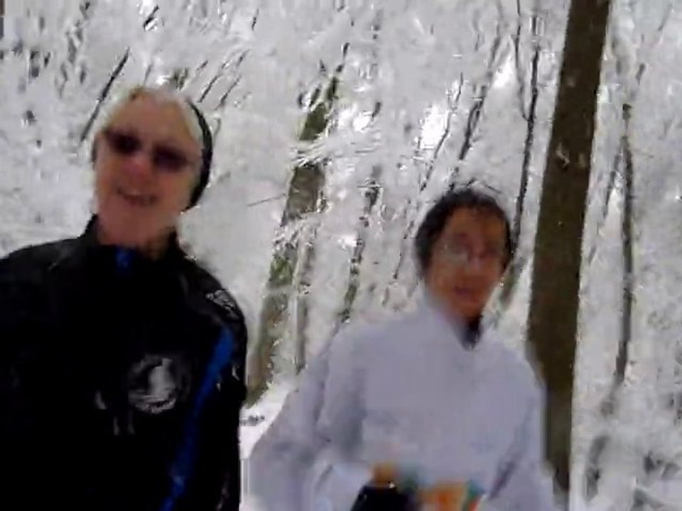 Course sur la neige à Taverny !