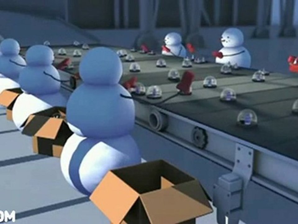 The Factory - A Snowman Aniboom Animation by Sam Roe