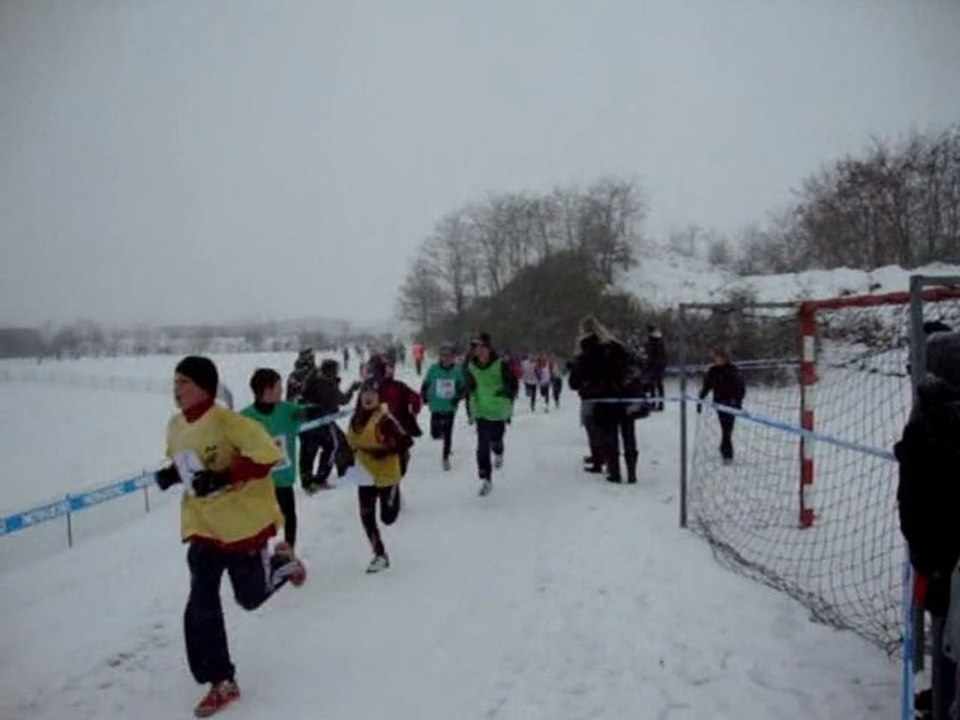 UNSS Cross Final Départemantal décembre 2010 Wittenheim