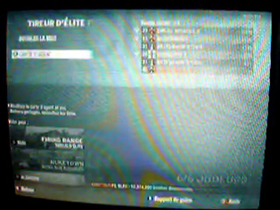 call of duty BLACK OPS match a paris