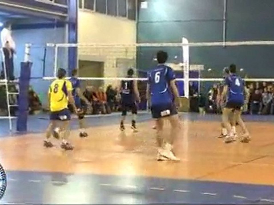 Volley N2M : Les Herbiers - Villejuif (1 à 3)