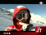 Les skieurs à l’assaut des pistes (Isère)