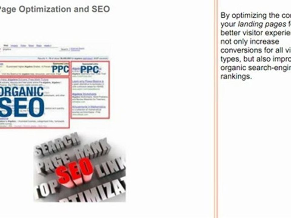 Web Analytics Training: Landing Page Optimization and SEO