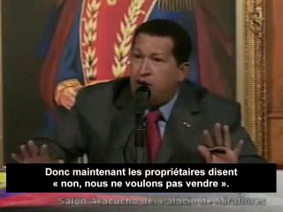 Chavez fait face aux banques