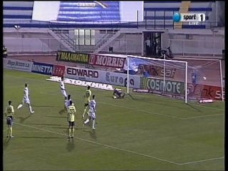 atromitos kavala 1-0 penalti goal perone