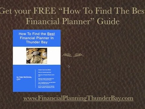 Financial Planning Thunder Bay Question 3