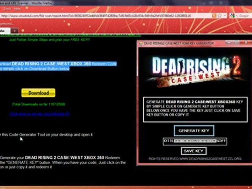 DOWNLOAD DEAD RISING2 CASE WEST XBOX 360 CD KEYS GEN