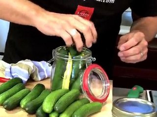 How to make pickles quickly