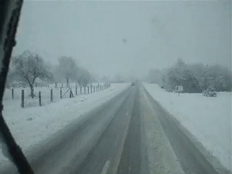 CAMION et neige