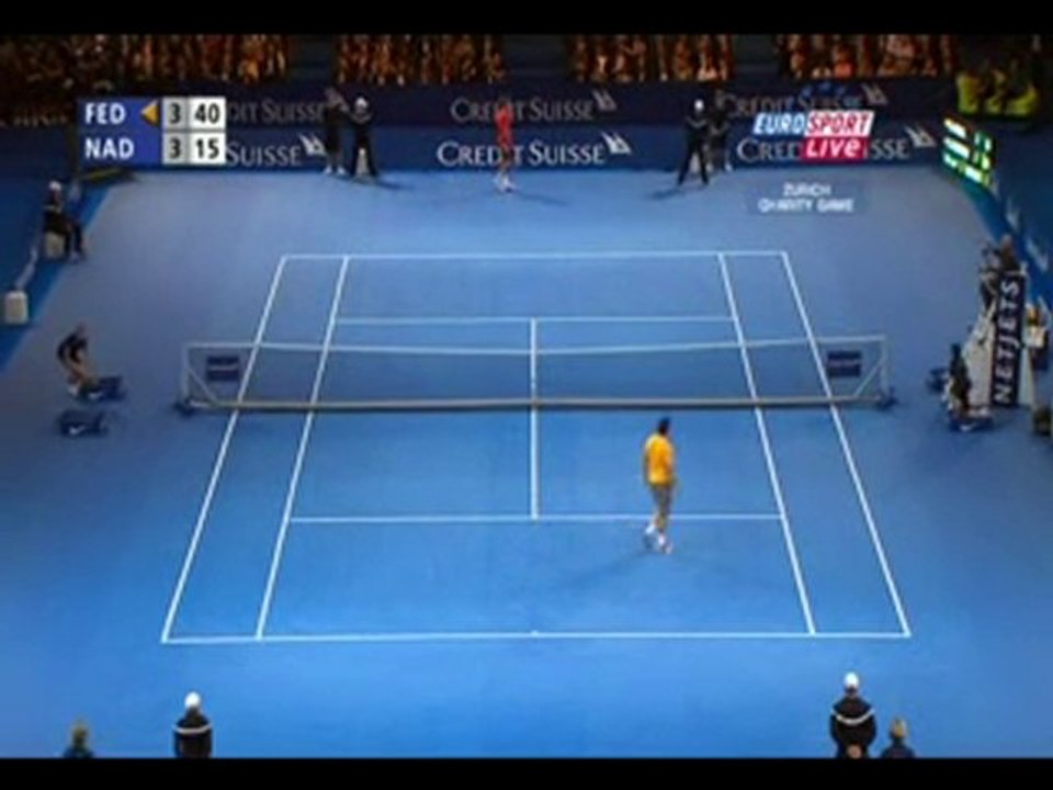 Federer vs Nadal Zurich Exhibition Match | Totalsportsmadnes