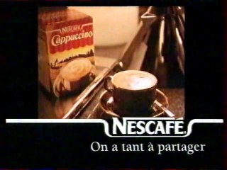 Publicité Cappuccino Néscafé 1997