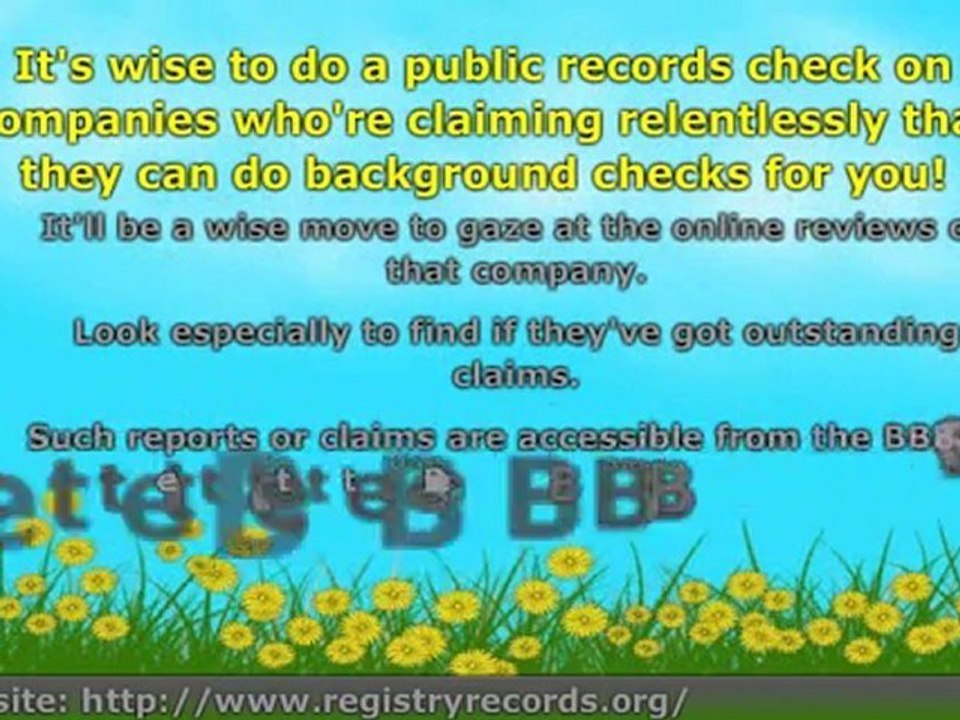Free Background Check - What You Should Expect of it and Wha
