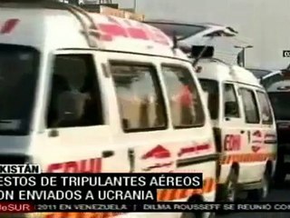 Repatrian restos de ucranianos fallecidos en accidente aére