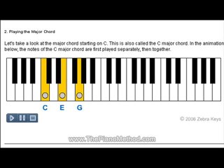 play piano chords online