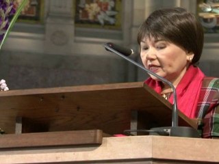 edited Mosaic Painting at Lisieux first year anniversary