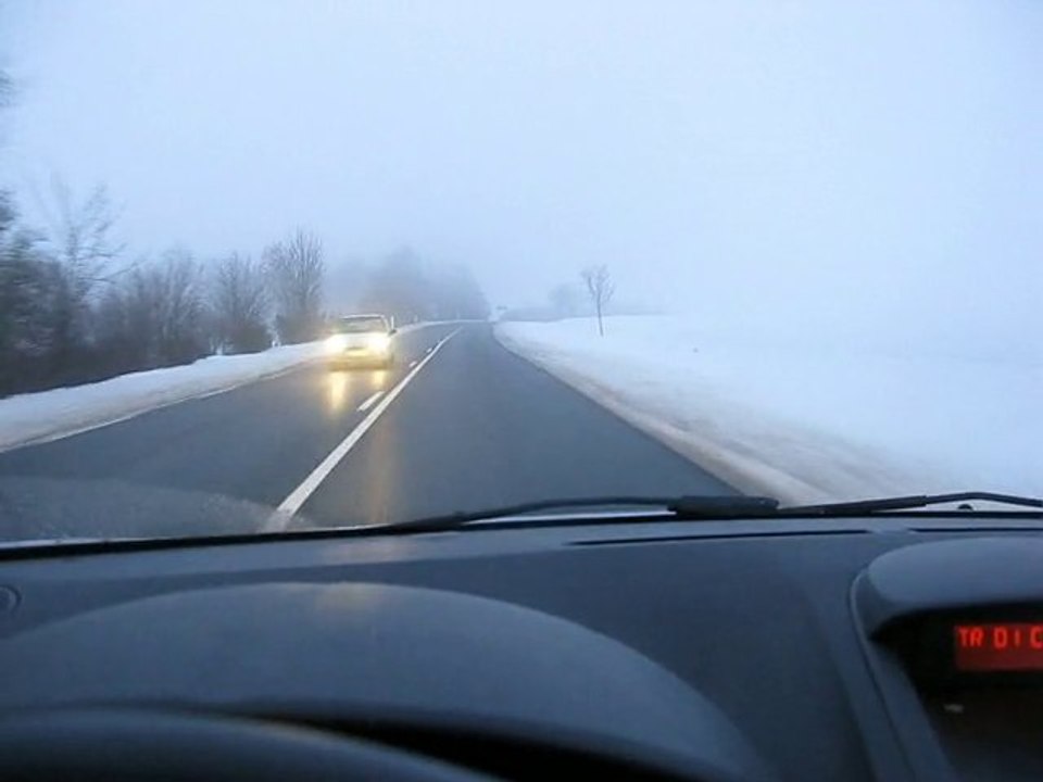 Oise: Attention au brouillard