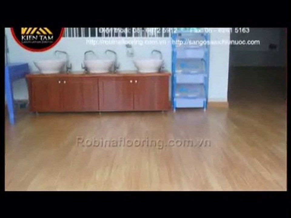Sàn gỗ Siêu chịu nước, sàn gỗ robina, sàn gỗ Kronogold