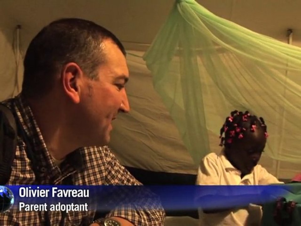 Haïti: des parents adoptants français venus chercher 113 enfants