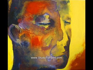 how to paint a picture on canvas