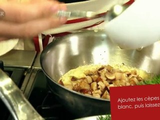 Filets de poulet St Sever pochés au foie gras et ...