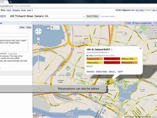 Creating a Customized Google Map
