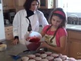 Awesome Red Velvet Cupcakes, Kids Cooking Show!