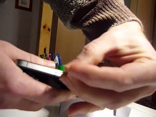 tuto debuter iphone4 inserer carte sim