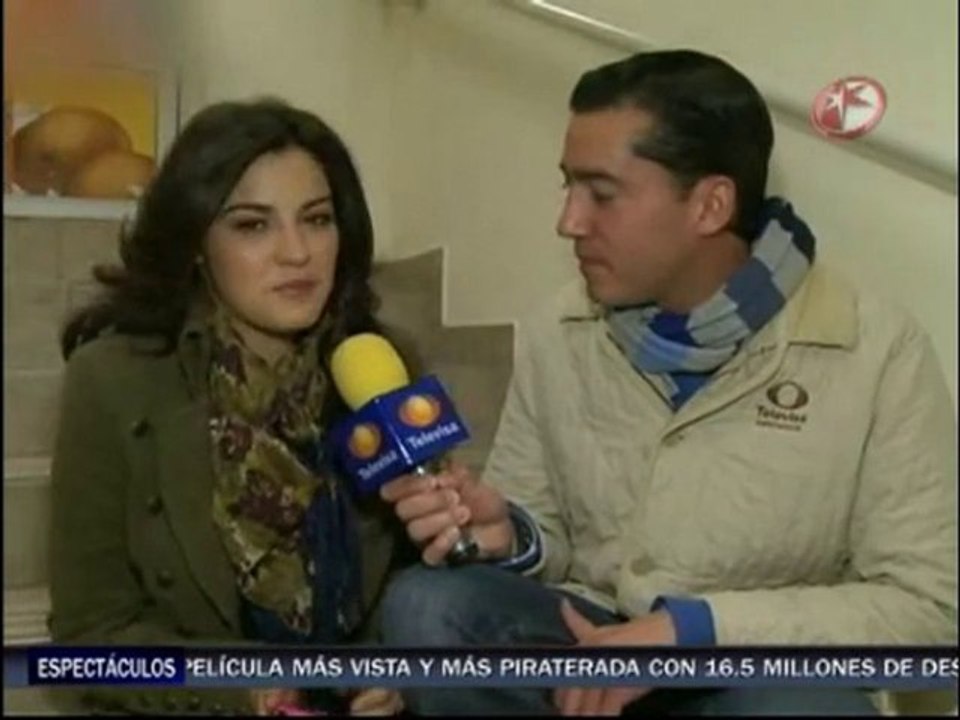 Maite Perroni habla de la navidad y Triunfo del Amor (1N)