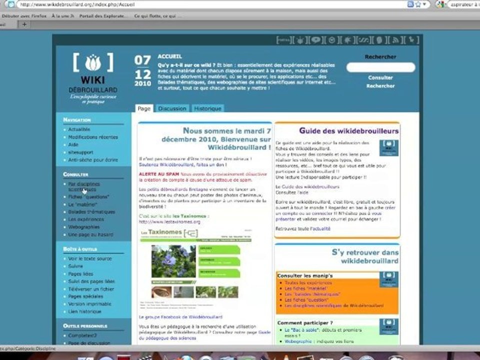 Tutoriel Wikidébrouillard : Créer une nouvelle page !
