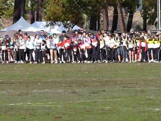 Départ poussines à Gujan 2010