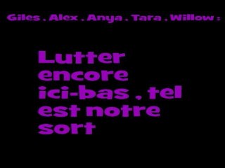 Marcher dans les flammes avec paroles