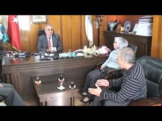 ERDEMLİ ENGELLİLER DERNEĞİNDEN  BAŞKANA ANLAMLI ZİYARET