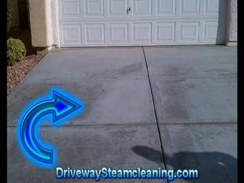 Driveway Cleaning Las Vegas Rust and Oil Removal