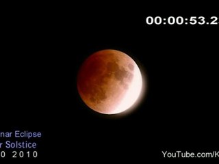 Winter Solstice - Total Lunar Eclipse 2010 - TIME-LAPSE
