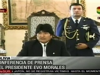 Evo Morales confirma que Bolivia reconocerá a Palestina como Estado independiente y soberano