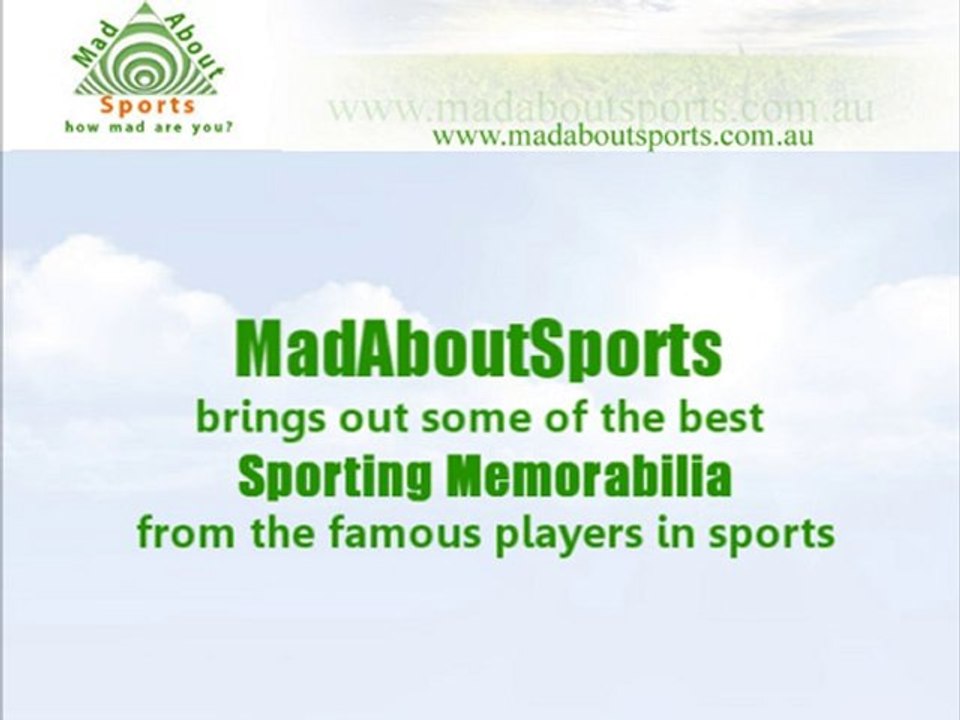 Treasured Sporting Memorabilia