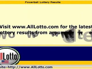 Powerball Lottery Drawing Results for Dec. 22, 2010