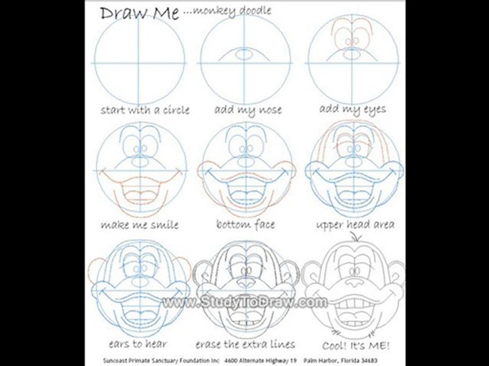 how to draw a animals course
