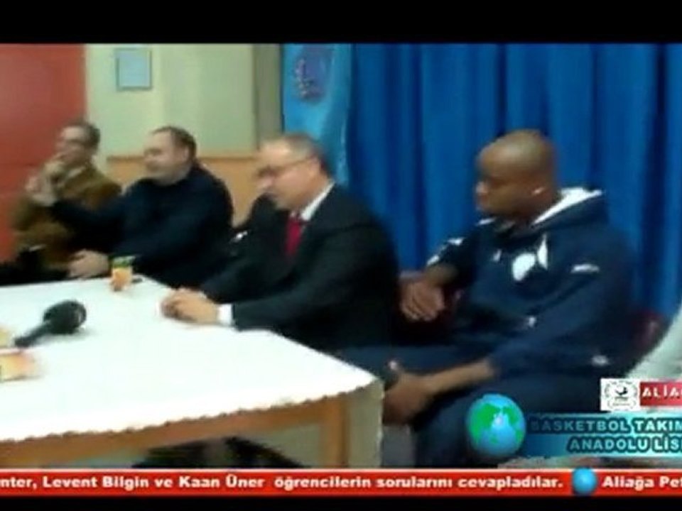 ALIAGA PETKIM BASKETBOL  TAKIMI ALPOGUZ ANADOLU LISESINDE!